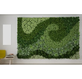 Artificial Indoor Vertical Garden (350 Rs -720 Rs) (Rates / Sqft)